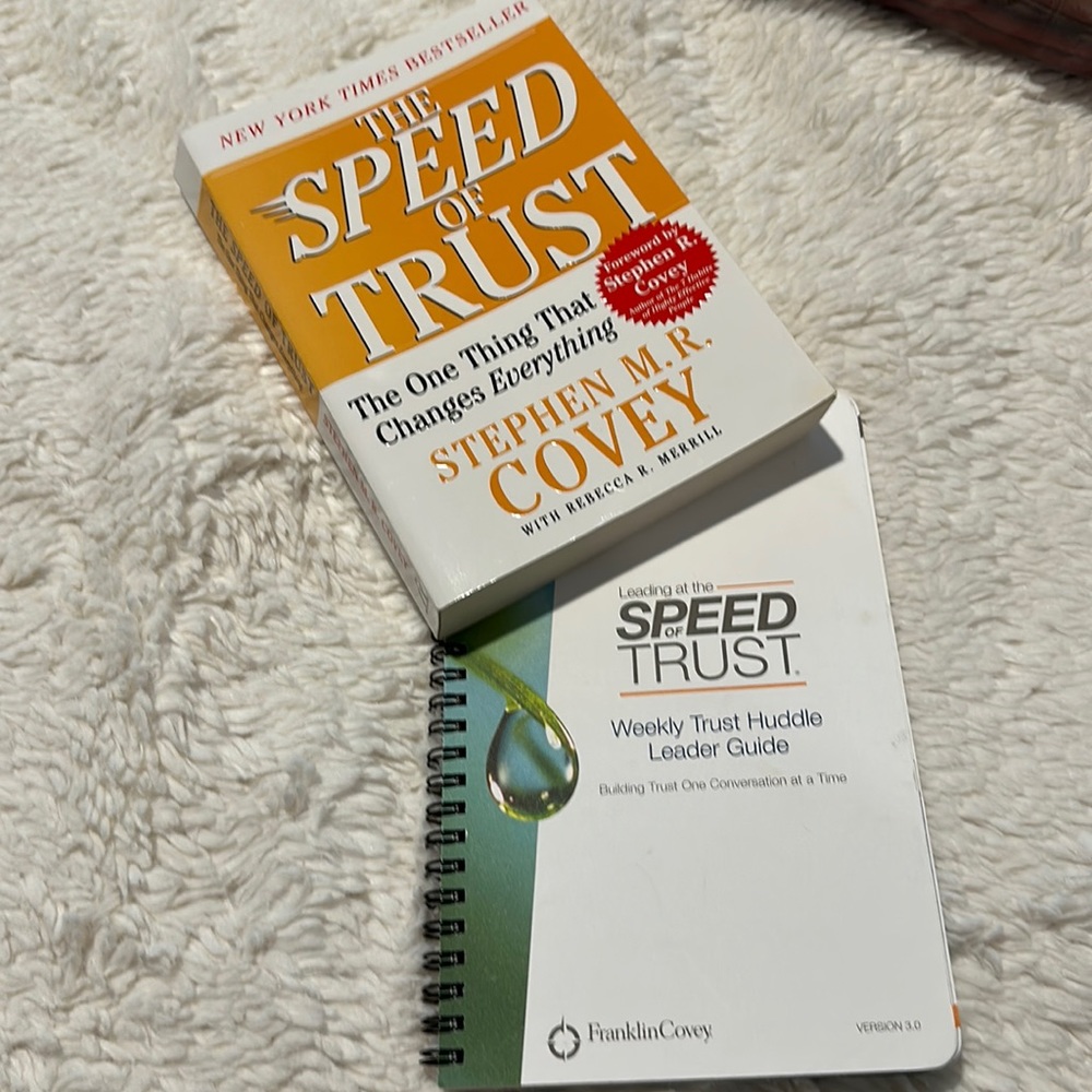 The Speed of Trust & Leader Guide